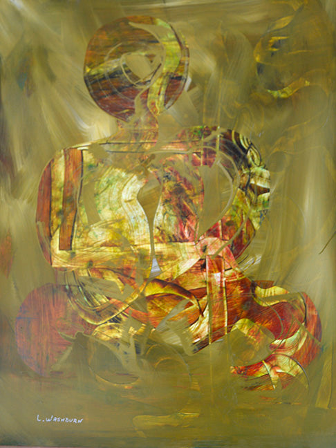 The Buddha - 20" x 26" - Original