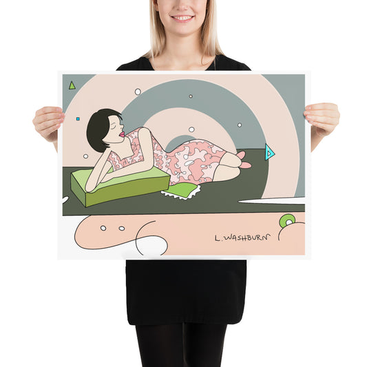 I am peaceful - poster