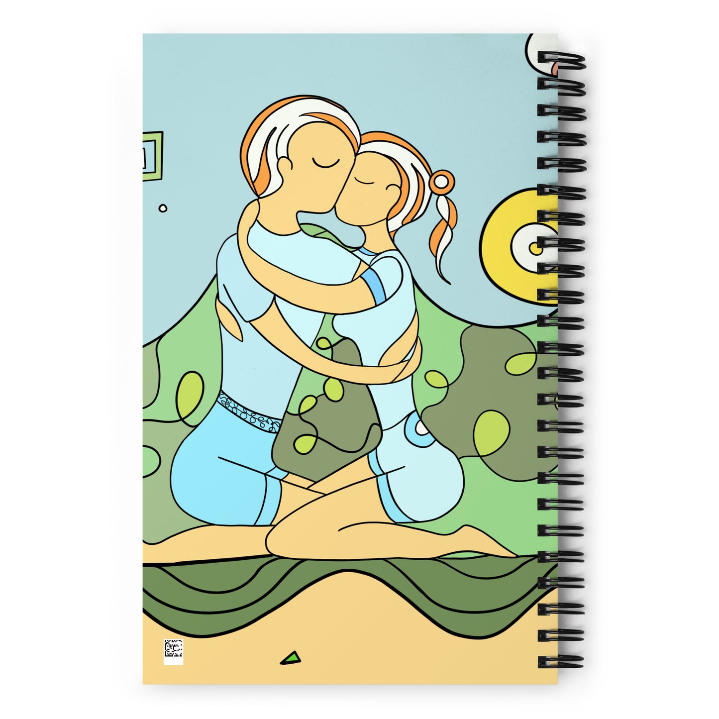 Spiral notebook the gift of love