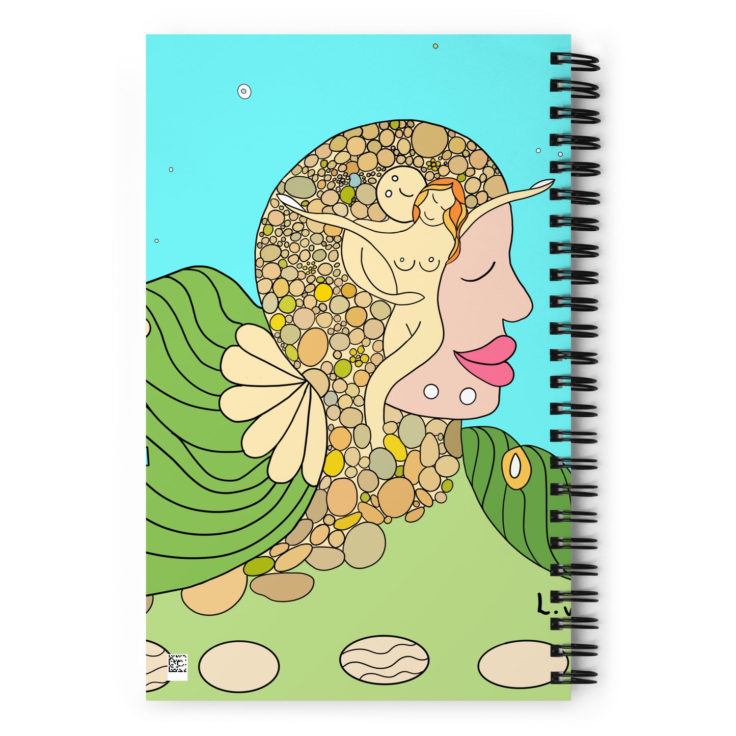 Spiral notebook elated