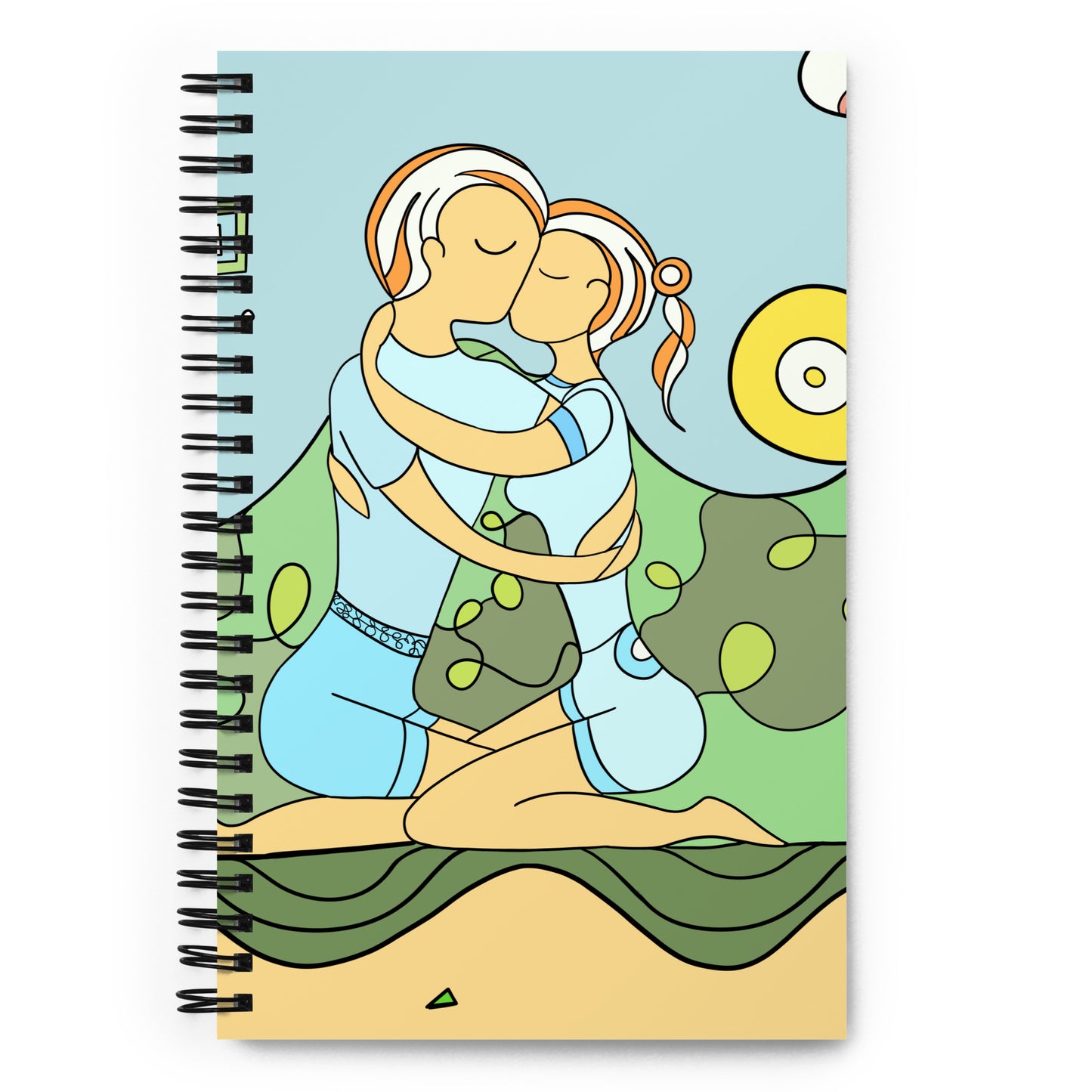 Spiral notebook the gift of love