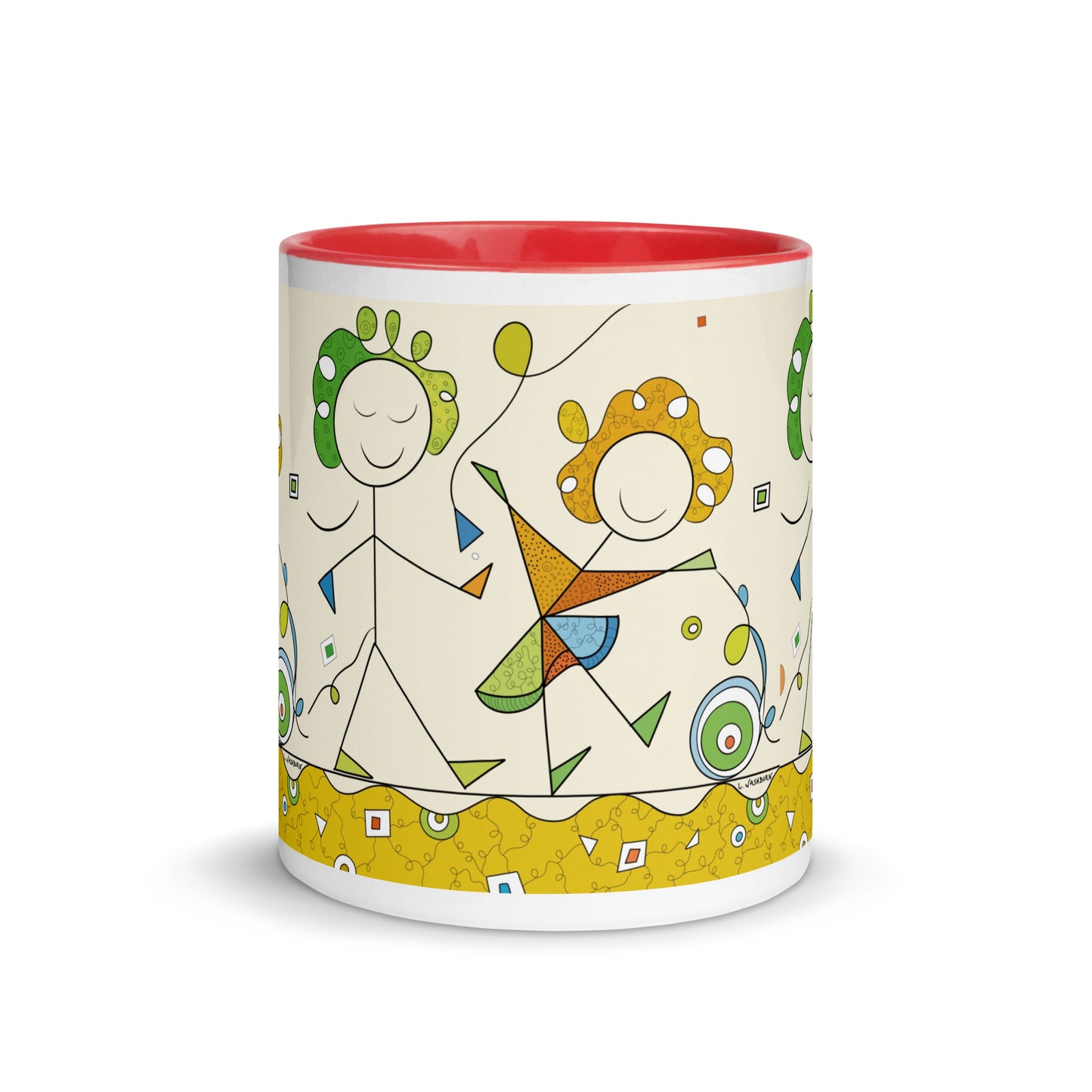 Mug with Color Inside play with me