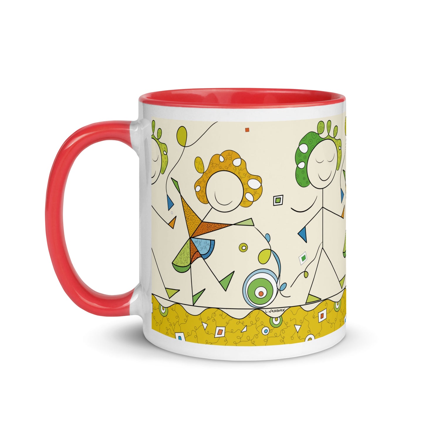 Mug with Color Inside play with me