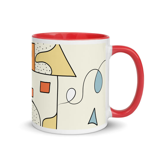 Mug with Color Inside home sweet home