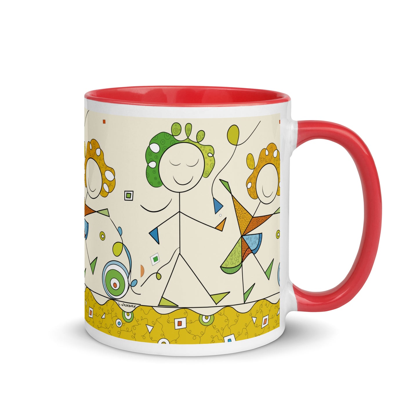 Mug with Color Inside play with me