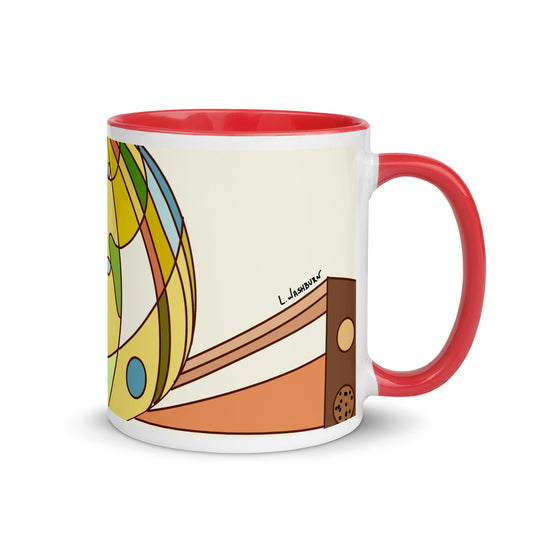Mug with Color Inside street lights