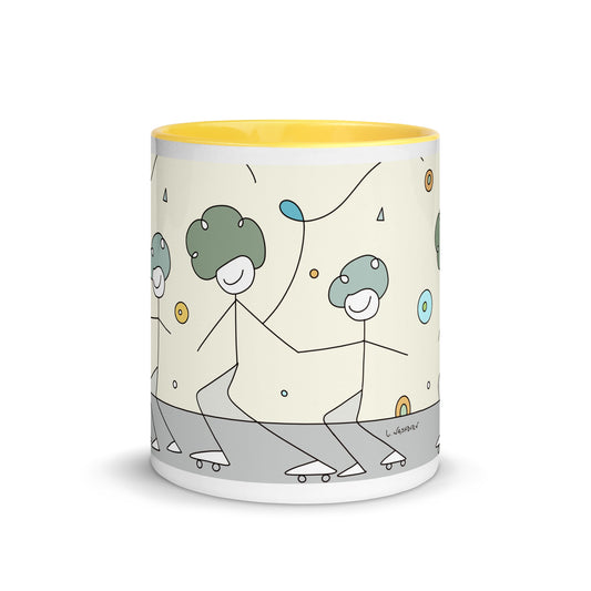 Mug with Color Inside father and son