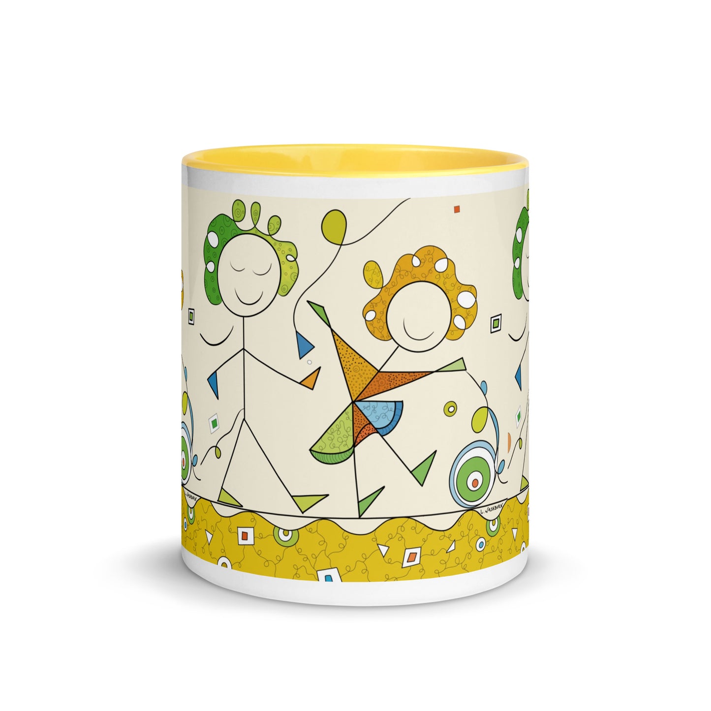 Mug with Color Inside play with me