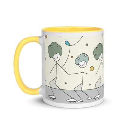 Mug with Color Inside father and son