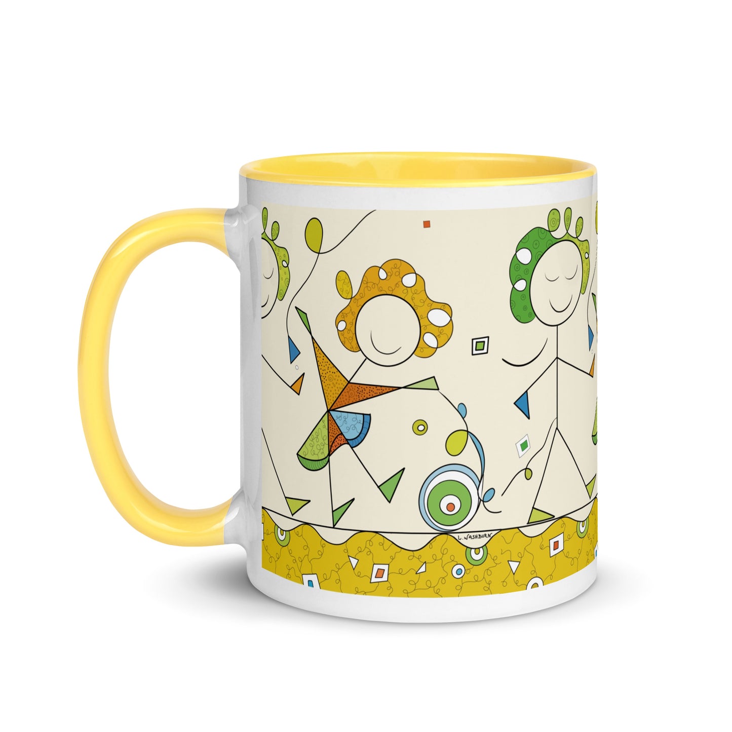 Mug with Color Inside play with me