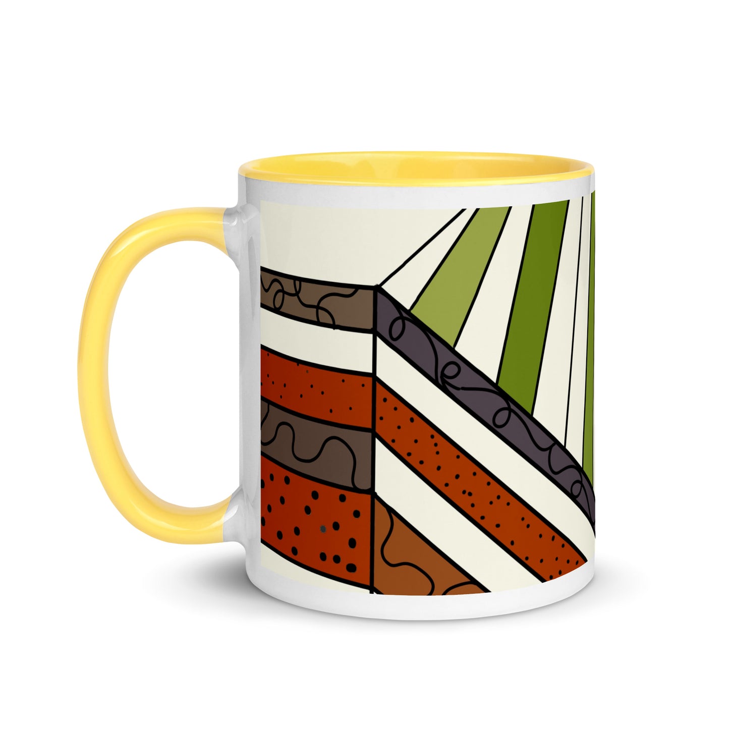 Mug with Color Inside the bridge