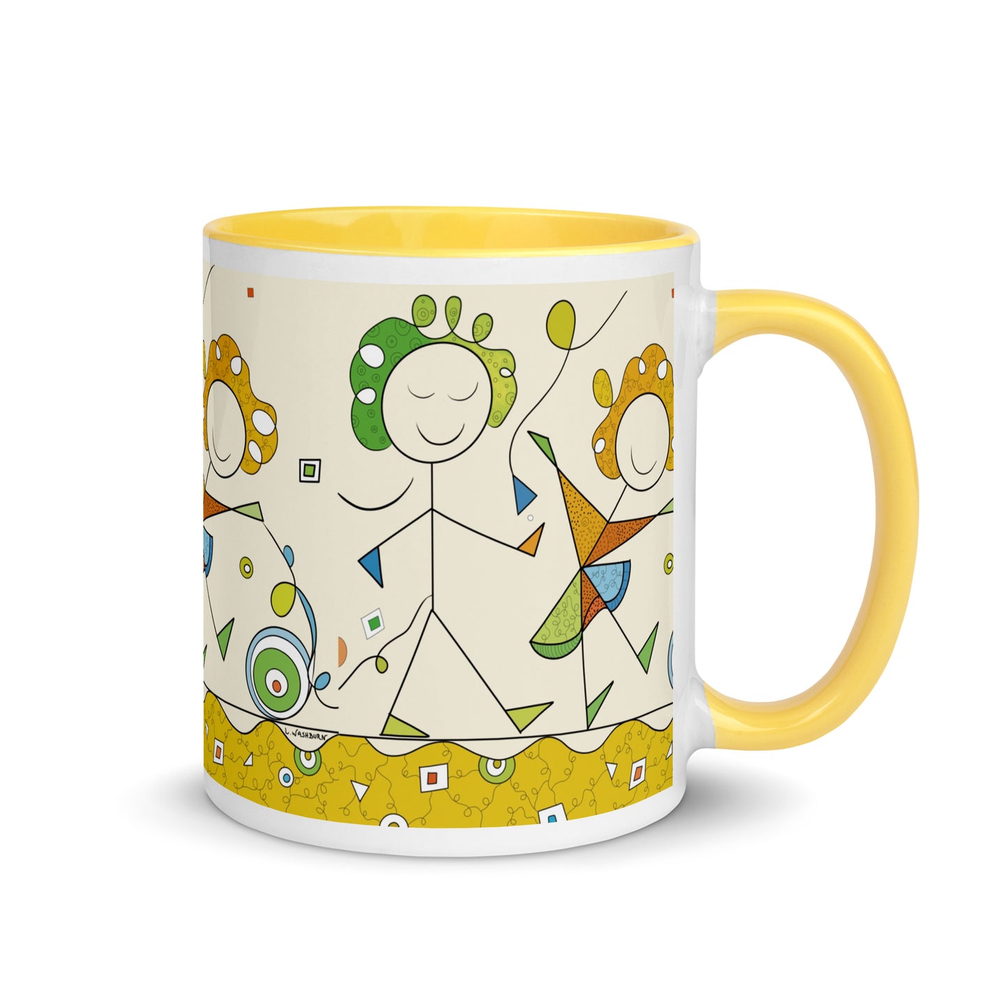 Mug with Color Inside play with me