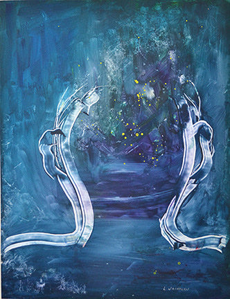 The Seer - 20" x 26" - Original