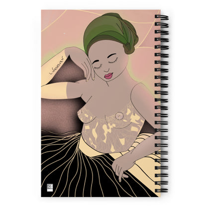Spiral notebook the nile princess