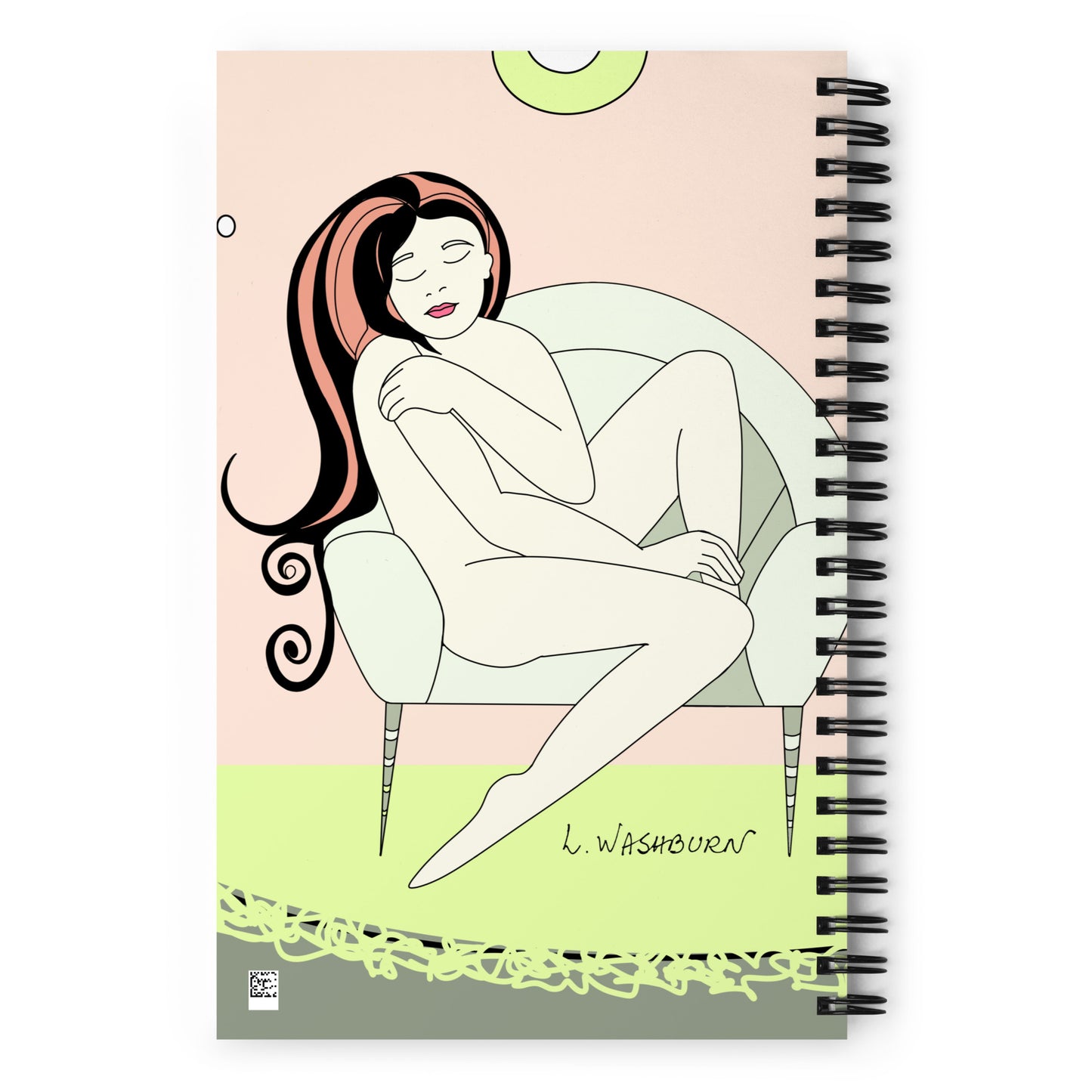 Spiral notebook lucky