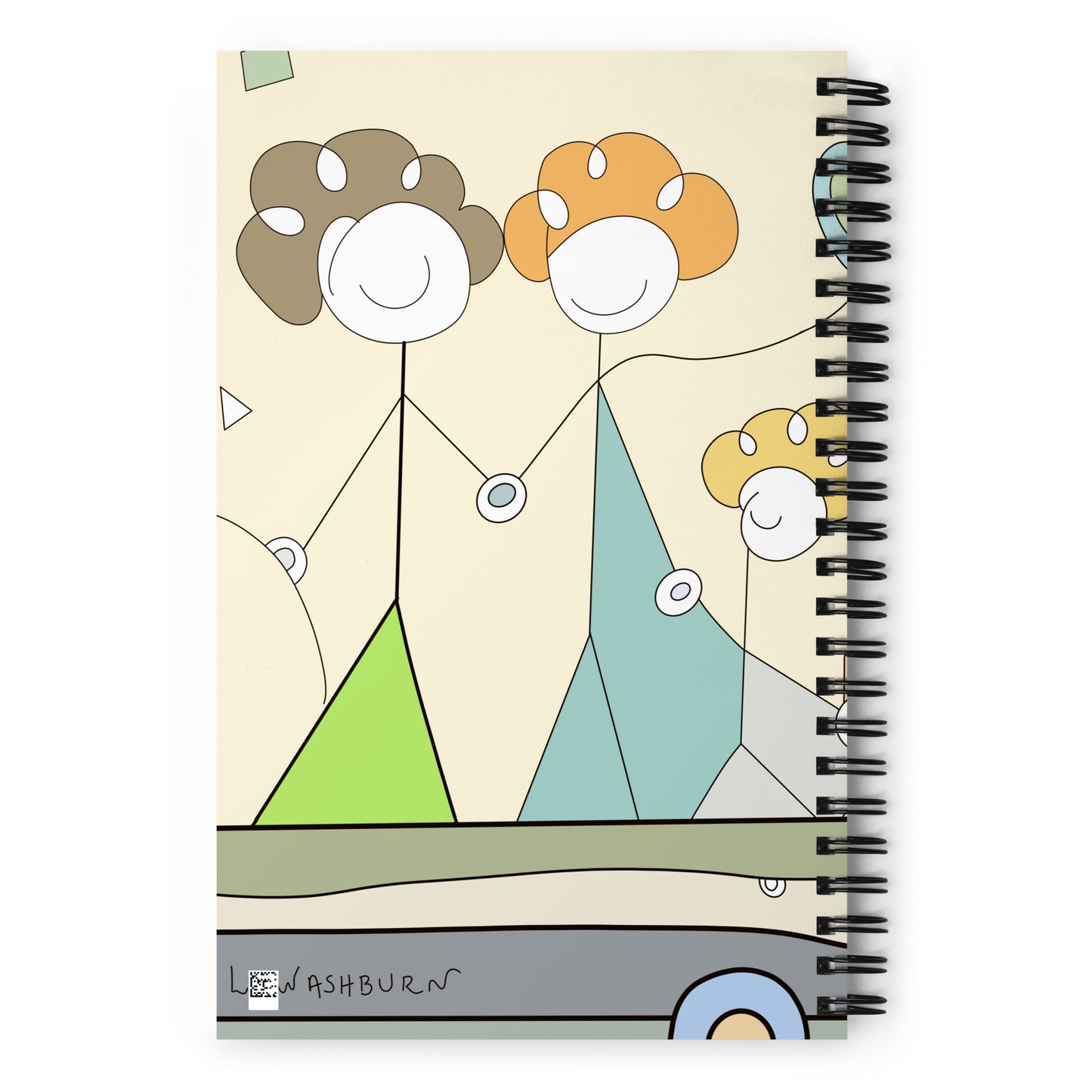 Spiral notebook we are family