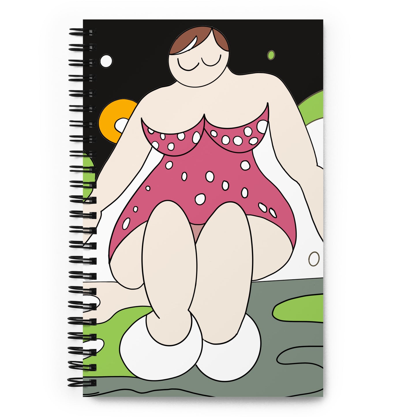 Spiral notebook I am beautiful